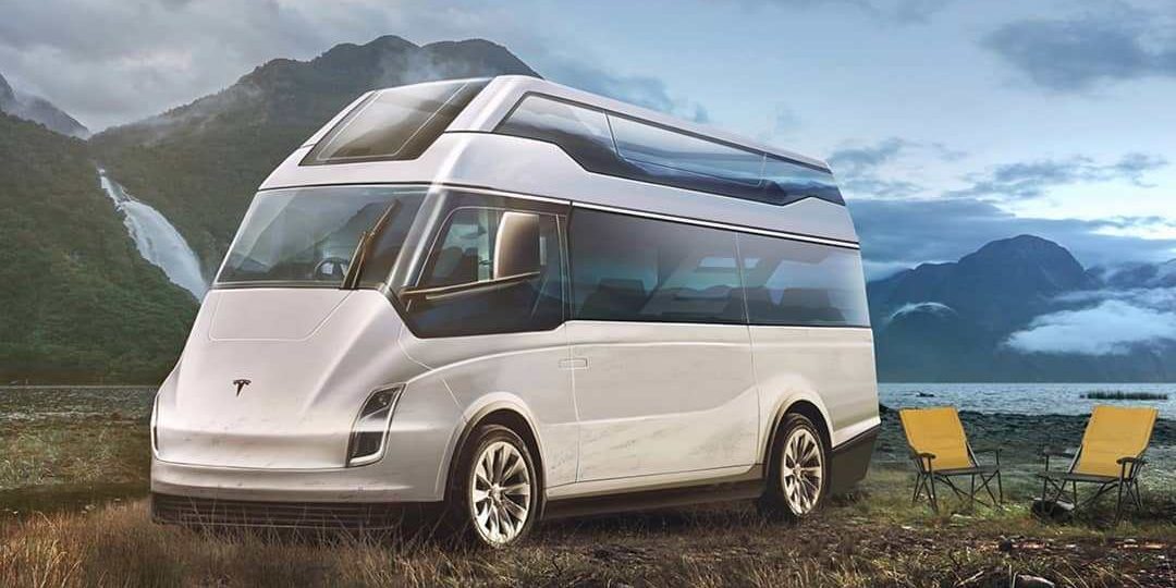 Una Autocaravana eléctrica basada en el próximo camión de carga Tesla Semi, con más de 800 km de autonomía