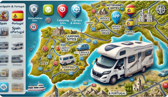 Las mejores apps para caravanas, furgonetas Camper y Autocaravanas en 2025