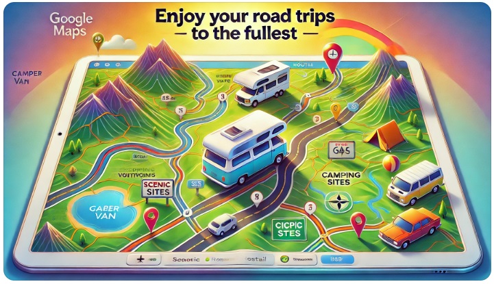 Consejos imprescindibles de Google Maps para que tus viajes en autocaravana sean inolvidables